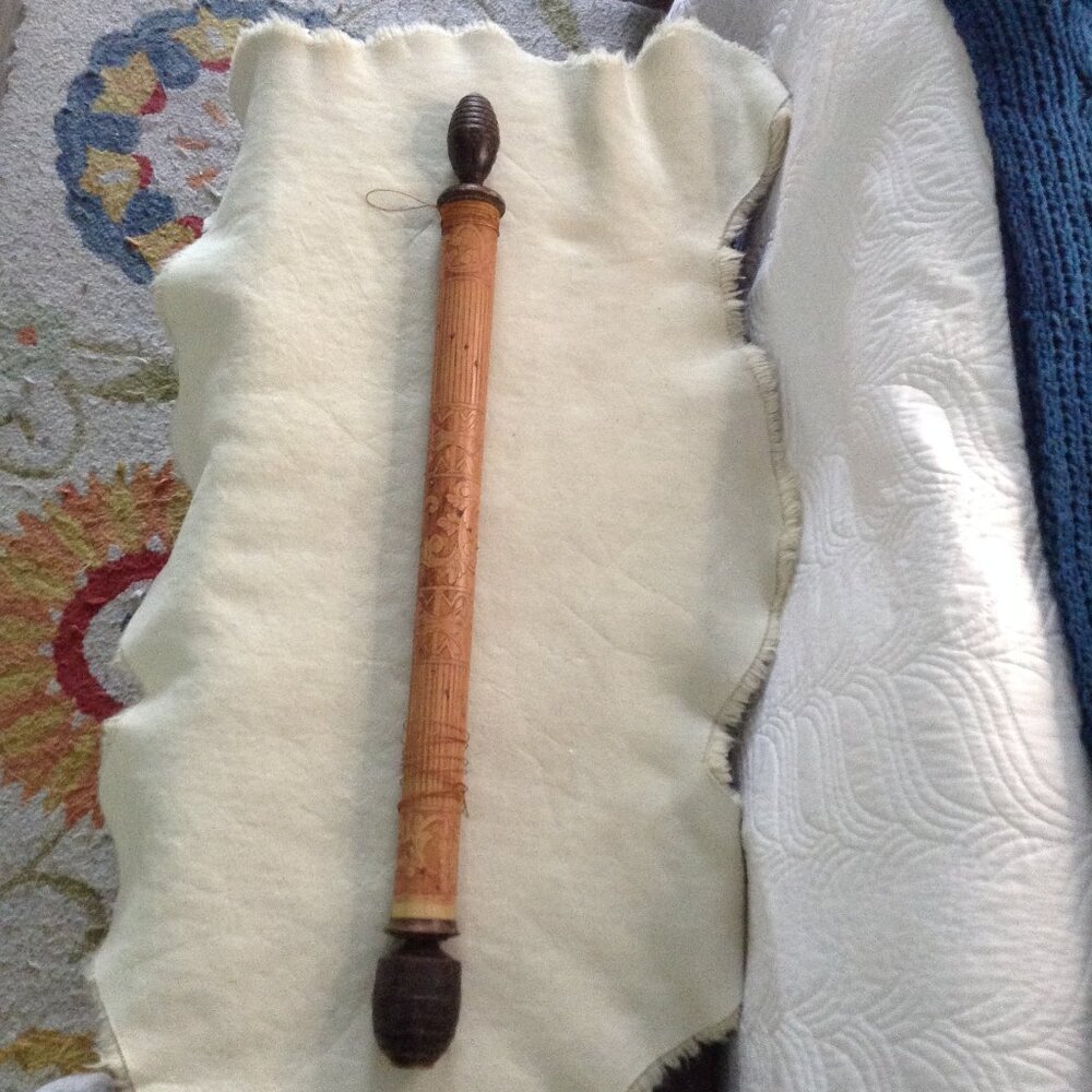 Vintage Carved Wooden African percussion Instrument